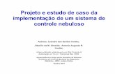 Apresentação de Artigo sobre um Projeto e Estudo de Caso da Implementação de um Sistema de Controle Nebuloso