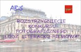 Nagrody  Łódź literacko-filmowa