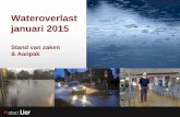 Wateroverlast januari 2015 - Stad Lier - stand van zaken voornaamste pijnpunten