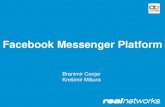 JavaCro'15 - Facebook Messenger Platform - Branimir Conjar, Krešimir Mišura