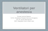 Ventilatori anestesia