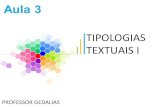 Tipologia textual - descrição e narração