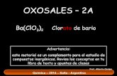 Oxosales-2A Clorato de Bario