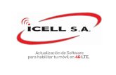 Actualización Software 4G LTE