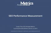 SEO Performance Measurement - Suchmaschinenkonferenz Zurich 6.2.2015