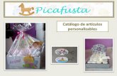 Picafusta catálogo  personalizables 2015