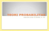 Pert 7  teori probabilitas