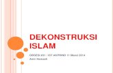 Obsesi#31 dekonstruksi islam