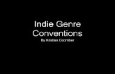 Indie Genre Conventions