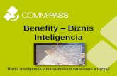 Benefity - Biznis Inteligencia v manažérskom vzdelávaní a rozvoji