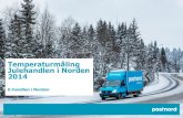 Temperaturmåling Julehandlen i Norden 2014
