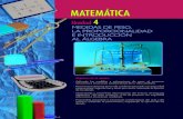 Matemáticas 7mo grado Unidad 4: Medidas de peso,  la proporcionalidad  e introducción  al álgebra