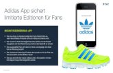 TWT Trendradar: Adidas App sichert limitierte Editionen für Fans