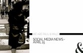 Social Media - News et Outils - Avril 2015