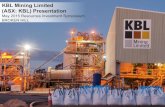 2015 Broken Hill Resources Investment Symposium - KBL Mining (ASX:KBL) - Brian Wesson