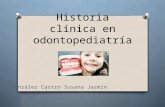 Historia clínica en odontopediatría