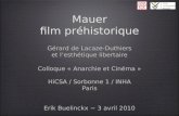 Mauer: film préhistorique de Gérard de Lacaze-Duthiers