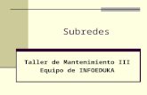 11 subredes