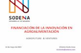 Victoria Iriarte (Sodena). Financiación de la innovación en agroalimentación