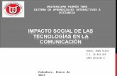 Impacto Social de las Tecnologías en la Comunicación