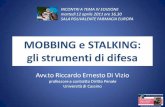 Presentazione conferenza 12-04-2011, Mobbing e stalking: strumenti di difesa