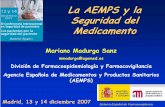 La Agencia Española del Medicamento y la Seguridad del Medicamento
