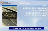 Programa de prevención del cáncer colorectal en Castilla y León