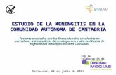Estudio Investigacion Meningitis en Cantabria