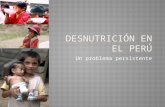 Desnutrición en el Perú