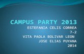 Campus party 2013 - presentacion de diapositivas , etsefania celis correa 7-2
