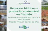 Recursos Hídricos e Produção Sustentável no Cerrado - Lineu Rodrigues