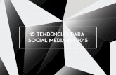 Tendências Social Media - 2015