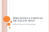 Biblioteca virtual de salud (bvs) rosmery