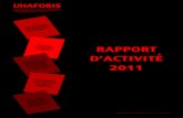 UNAFORIS Rapport d'activité 2011