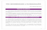 Globalização e pós modernidade aula de geografia prof. silvânio barcelos