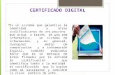 Firma y certificado digital