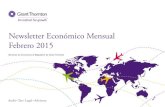 Newsletter Económico Mensual - Febrero 2015