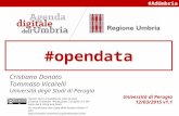 #AdUmbria2015 - workshop openness: gli open data