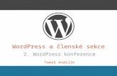WordPress a členské sekce