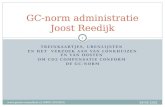 GC-norm administratie