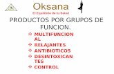 Presentación de productos oksana
