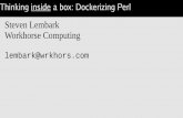 Docker perl build