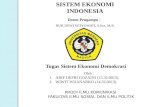 Presentasi Sistem Ekonomi Indonesia