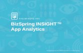 [비즈스프링] BizSpring Insight™ Mobile - APP에 특화된 웹로그분석 솔루션