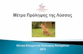 ΚΕΕΛΠΝΟ Θεσσαλονίκης: Μέτρα πρόληψης για τη λύσσα