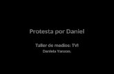 Protesta por Daniel