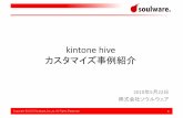 kintone hive soulware
