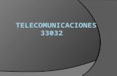 Telecomunicaciones 33032