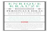 PERSONAS E IDEAS de Enrique Krauze