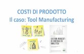 Controllo di gestione: il caso Tool manufacturing